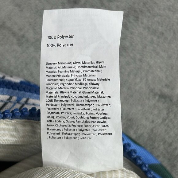 Kipling Women's Keiko Travel Shoulder Crossbody Bag Blue Botanical Abstract - Picture 13 of 15